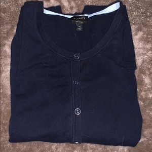 Navy blue cardigan